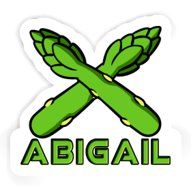 Autocollant Abigail Asperge Image