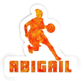 Basketball Player Sticker Abigail Image