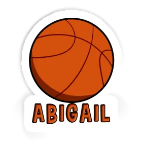 Basketball Ball Sticker Abigail Image