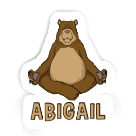 Abigail Sticker Bear Image