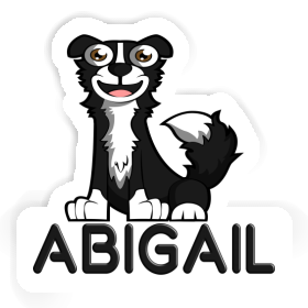 Border Collie Sticker Abigail Image