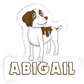 Sticker Brittany Dog Abigail Image