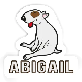 Bull Terrier Sticker Abigail Image