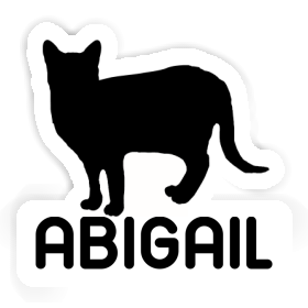 Abigail Autocollant Chat Image