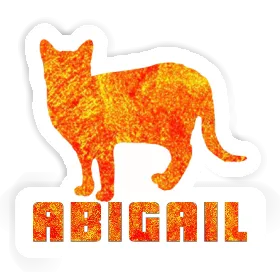 Autocollant Abigail Chat Image