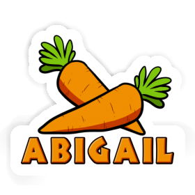 Abigail Sticker Carrot Image