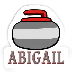 Abigail Sticker Curling Stone Image