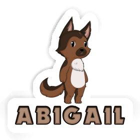 Abigail Sticker German Sheperd Image