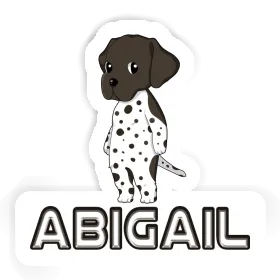 German Shorthaired Pointer Sticker Abigail Image