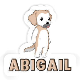 Sticker Golden Retriever Abigail Image