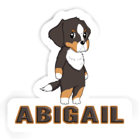 Sticker Bernese Mountain Dog Abigail Image