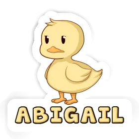 Sticker Abigail Duck Image