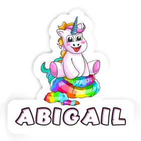 Baby Unicorn Sticker Abigail Image