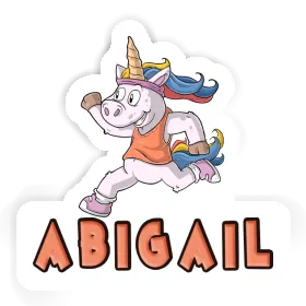 Runner Sticker Abigail Image