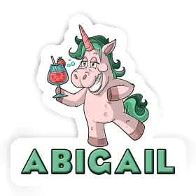 Abigail Sticker Party Unicorn Image