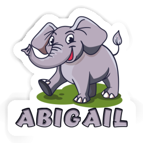 Sticker Elefant Abigail Image