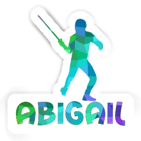 Sticker Fencer Abigail Image