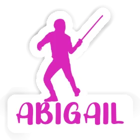 Sticker Fencer Abigail Image