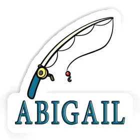 Sticker Fishing Rod Abigail Image