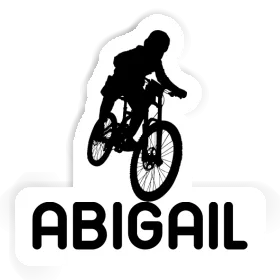 Abigail Sticker Freeride Biker Image