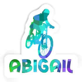 Abigail Sticker Freeride Biker Image