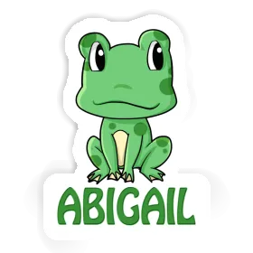 Sticker Frog Abigail Image