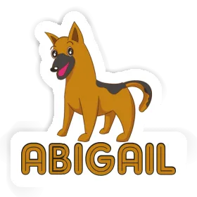 Sticker Abigail German Shepherd Image