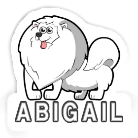 Abigail Sticker German Spitz Image