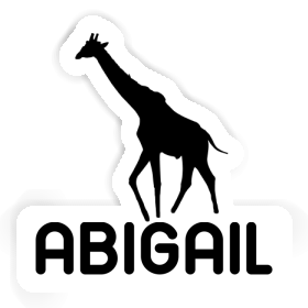 Abigail Sticker Giraffe Image