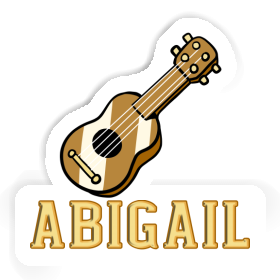 Abigail Sticker Guitar Image