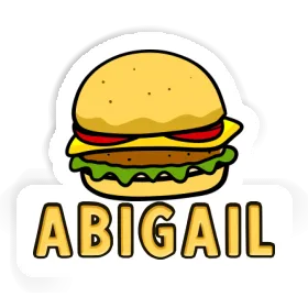 Sticker Cheeseburger Abigail Image