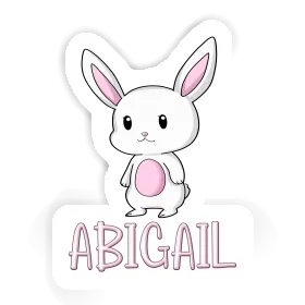 Sticker Abigail Rabbit Image