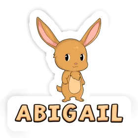 Hare Sticker Abigail Image