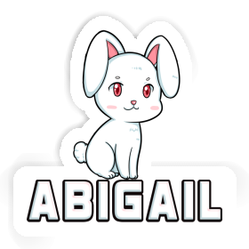 Rabbit Sticker Abigail Image