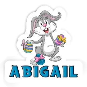 Easter Bunny Sticker Abigail Image