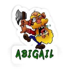 Lumberjack Sticker Abigail Image