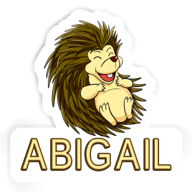 Hedgehog Sticker Abigail Image