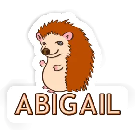 Abigail Sticker Hedgehog Image