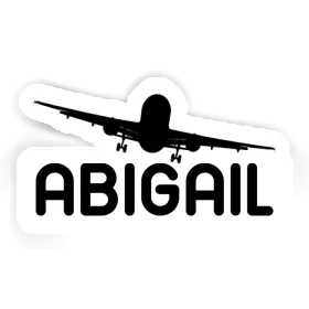 Abigail Sticker Airplane Image