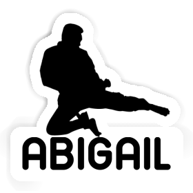 Sticker Karateka Abigail Image