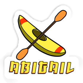 Abigail Sticker Canoe Image