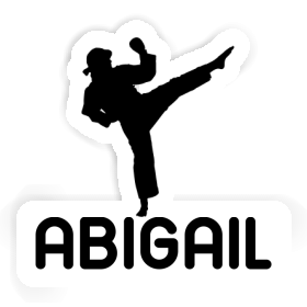 Abigail Sticker Karateka Image