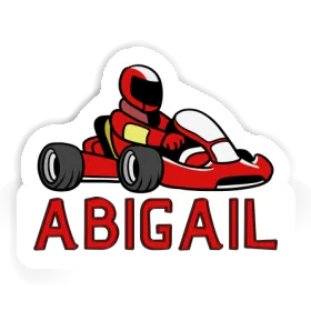 Kart Driver Sticker Abigail Image