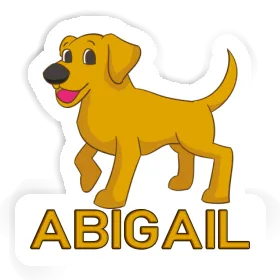 Sticker Abigail Dog Image