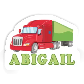 Sticker Truck Abigail Image