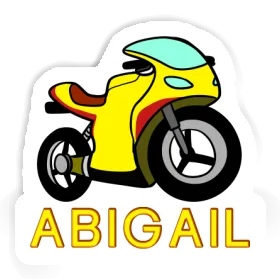 Motorcycle Sticker Abigail Image