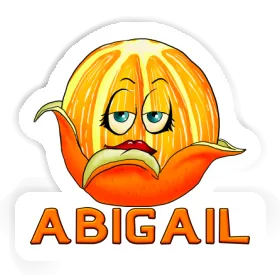 Sticker Orange Abigail Image