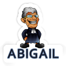 Abigail Sticker Vicar Image