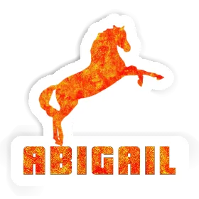 Horse Sticker Abigail Image