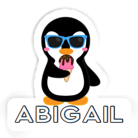 Sticker Ice Cream Penguin Abigail Image